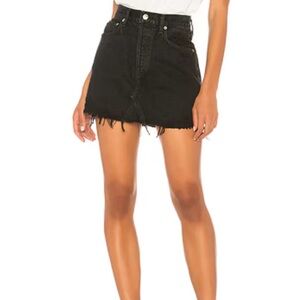 AGOLDE Quinn High Rise Jean Skirt